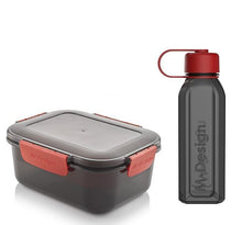 Load image into Gallery viewer, M-Design 1.6L Lunch Box & 650ml Water Bottle