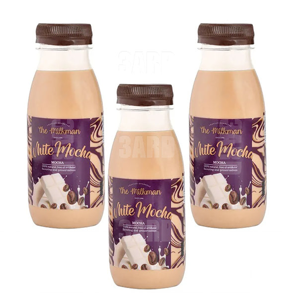Milk from White様 The Milkman White Mocha Milk 250 ml - Pack of 3 – 3ard