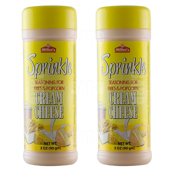 Sprinkle Cream Cheese Seasoning for Fries 90g Pack of 2 3ard