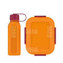 Load image into Gallery viewer, M-Design Lunch Set -  1.6L Lunch Box & 650ml Water Bottle & 3pcs Cutlery Set New