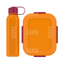Load image into Gallery viewer, M-Design Lunch Set - 2.1L Lunch Box & 800ml Water Bottle & 3pcs Cutlery Set New