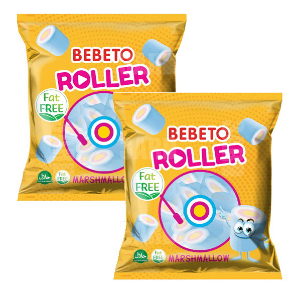 Bebeto Marshmallow pink&white - 60g