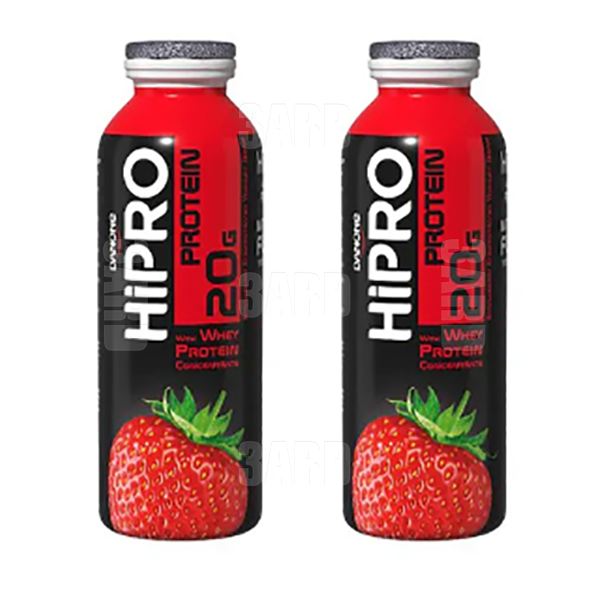 Danone HiPro Strawberry‏ Protein 260ml - Pack of 2