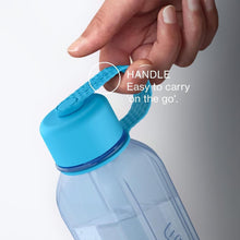 Load image into Gallery viewer, M-Design Square Bottle with Strap 650ml