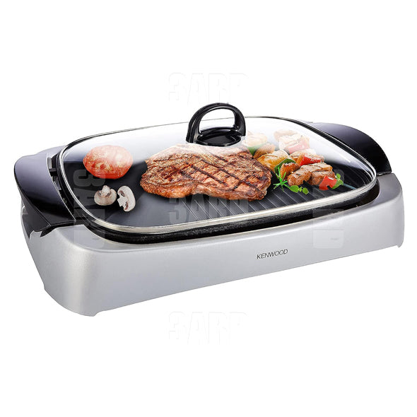 Grill Multifonction Viande et Panini Kenwood Contact 2000W / Silver