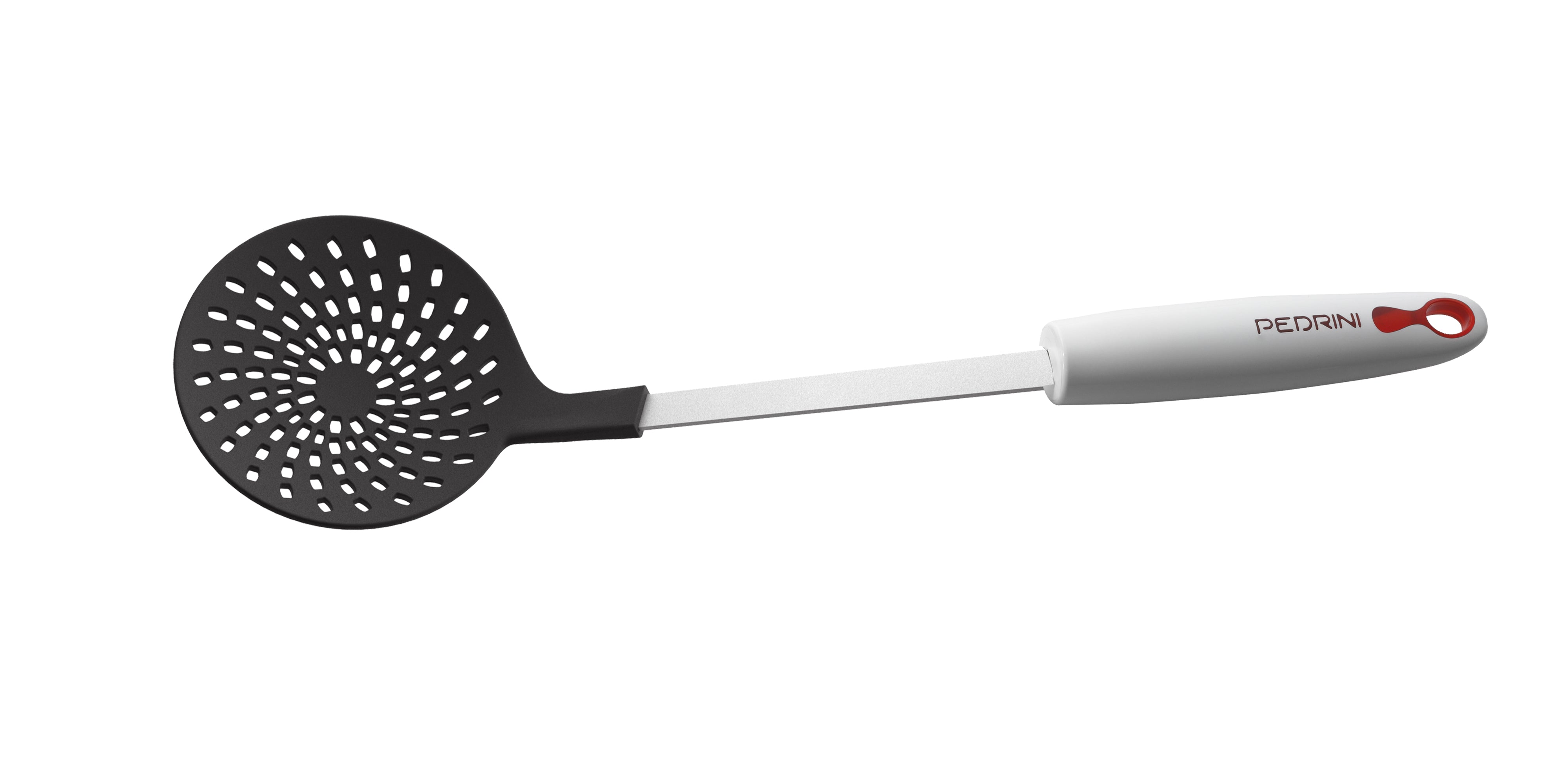 Pedrini Lillo Next Frusta Da Cucina Media - Acciaio Inox, Manico Bianco, 28.5x6.5x6 Cm