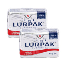 Load image into Gallery viewer, Lurpak Unsalted Butter 200g - Pack of 2