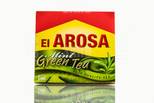 Load image into Gallery viewer, El Arosa Green Tea Mint 100 Bags - Pack of 2