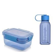 Load image into Gallery viewer, M-Design 1.1L Lunch Box &amp; 500ml Water Bottle
