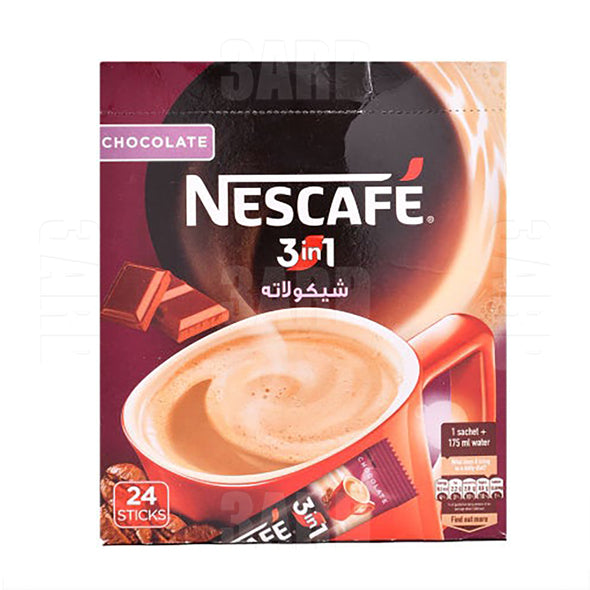 نسكافيه ٣*١ بالشيكولاتة ٢٤ كيس - ١ عبوة