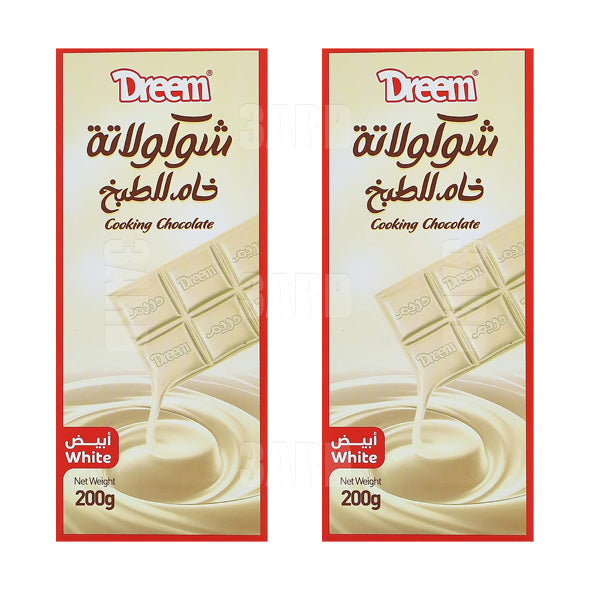 Dreem Cooking White Chocolate 200gm - pack of 2