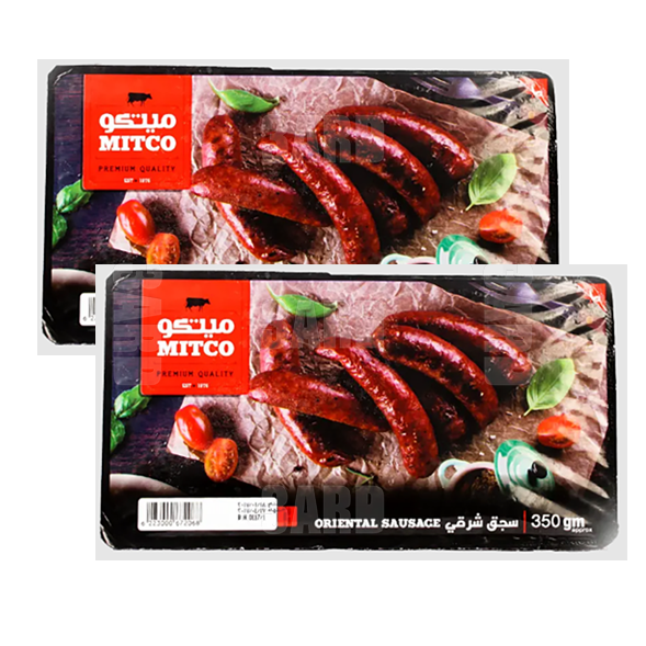 Mitco Oriental Sausage 350g - Pack of 2