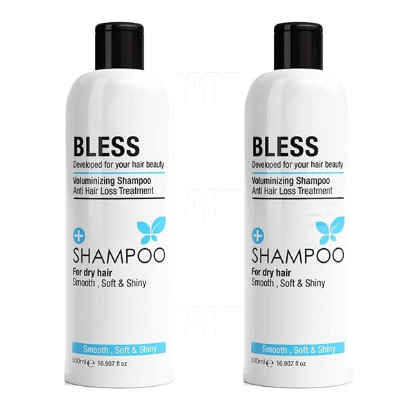 Bless Hair Shampoo for Dry Hair 500ml - Pack of 2