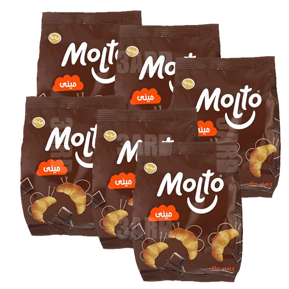 Molto Croissant Mini Cocoa - Pack of 6
