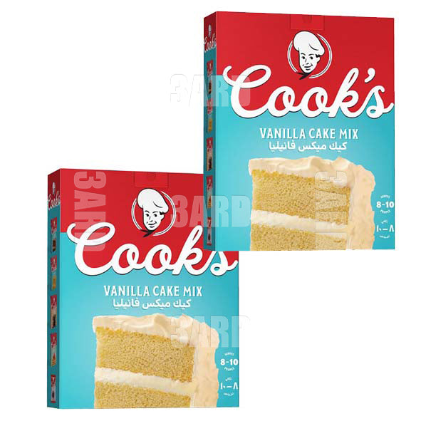 Cook's Cake Mix Vanilla 400g - Pack of 2