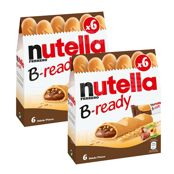 Nutella B-Ready 132g - Pack of 2