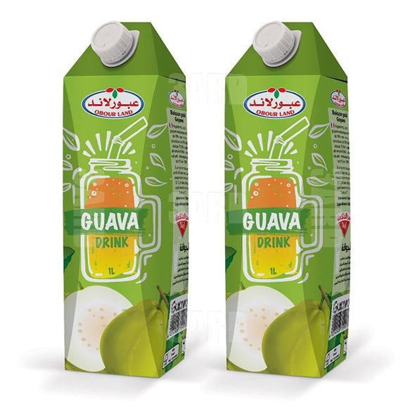 Obour Land Guava Juice 1L - Pack of 2