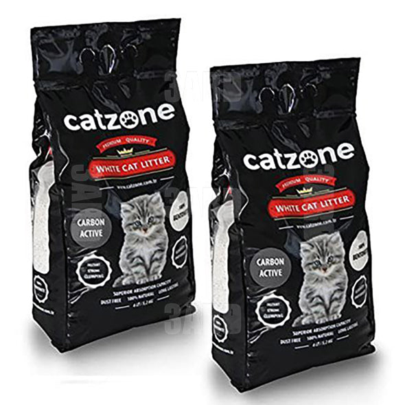 Cat Zone Cat Litter Carbon Active 10kg - Pack of 2