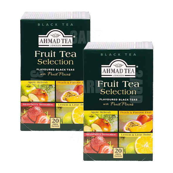 Ahmad Tea Fruits Selection 20 Teabags - Pack of 2