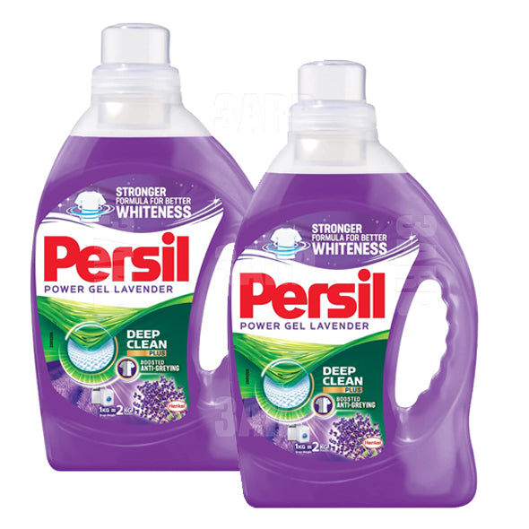 Persil Gel Automatic Laundry Detergent Gel with Lavender Scent 1L - Pack of 2