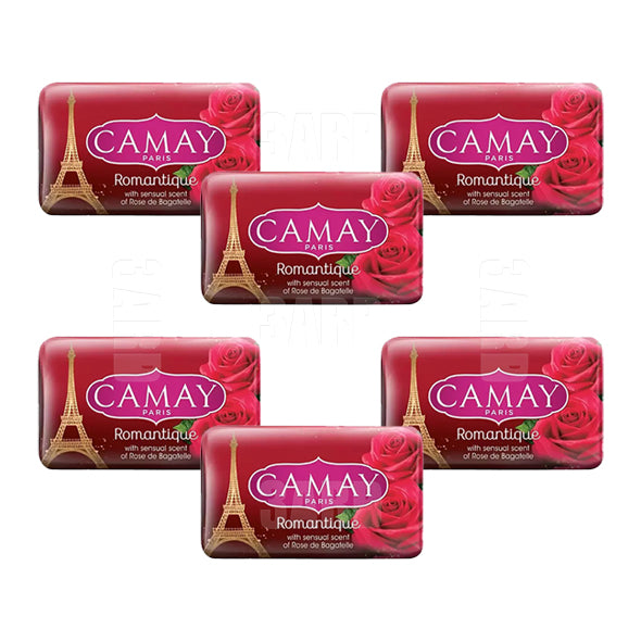 Camay Romantic Soap Bar 165g - Pack of 6