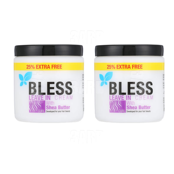 Bless Leave in Cream with Shea Butter 250ml - Pack of 2