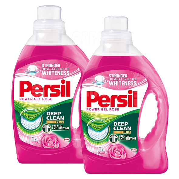 Persil Gel Automatic Laundry Detergent Gel with Rose Scent 2.6L - Pack of 2