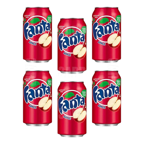 Fanta Red Apple 330 ml - Pack of 6