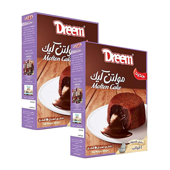 Dreem Molten Cake 400gm - pack of 2