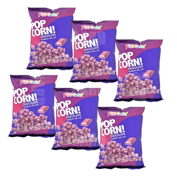 Funday Chocolate Popcorn 50g - Pack of 6