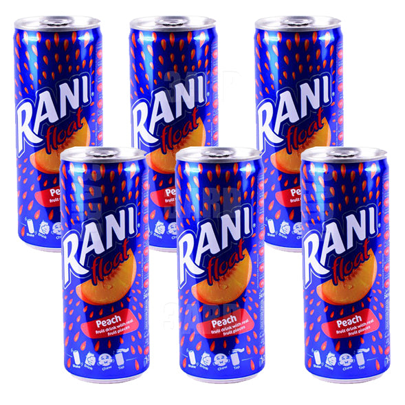 Rani Peach Granule Juice 240ml - Pack of 6