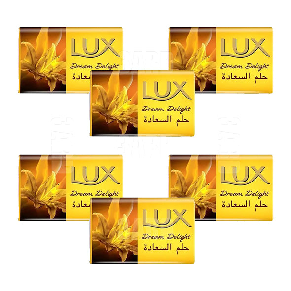 Lux Dream Delight Soap Bar 165g - Pack of 6