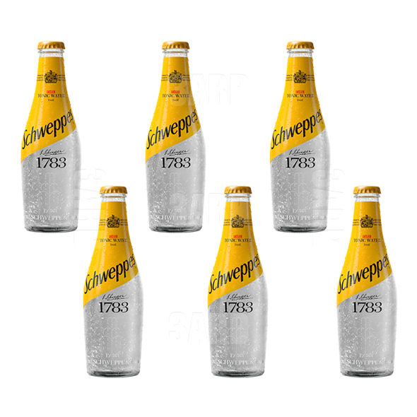 Schweppes Tonic Water 250ml - Pack of 6