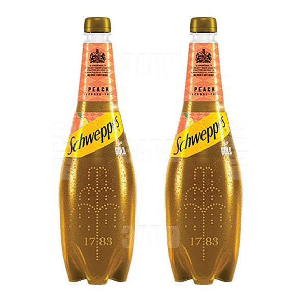 Schweppes Gold Peach 1L - Pack of 2