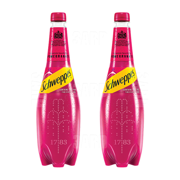 Schweppes Pomegranate 1L - Pack of 2