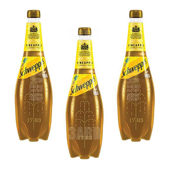 Schweppes Gold Pineapple 1.75L - Pack of 3
