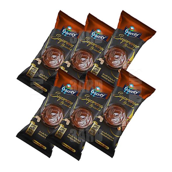 Domty Supreme Chocolate Hazelnut 1pcs - Pack of 6