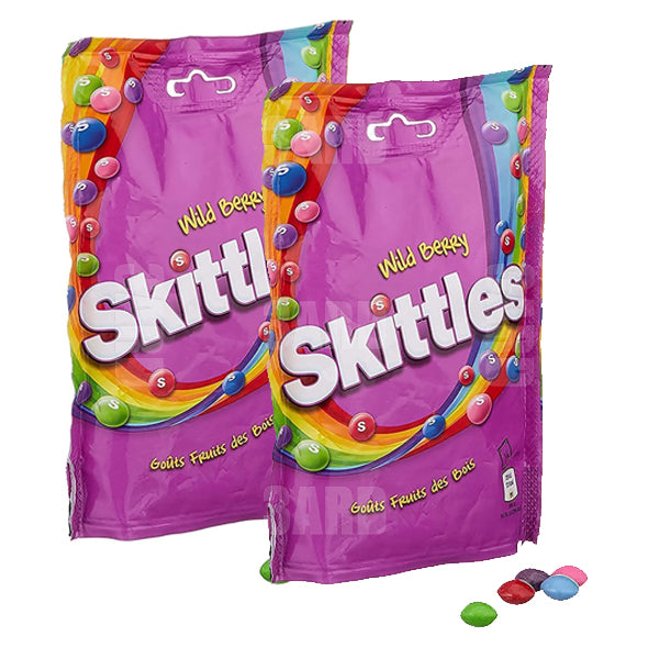 Skittles Wild Berry Candy Fruits 160g - Pack of 2