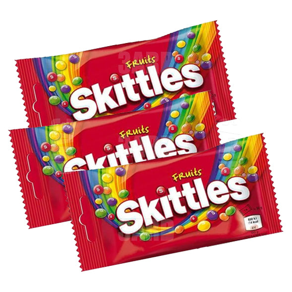 Skittles Fruits Candy 38g - Pack of 3