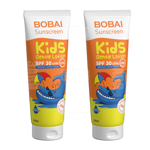 Bobai Sunscreen Kids Lotion SPF 30 200ml - Pack of 2