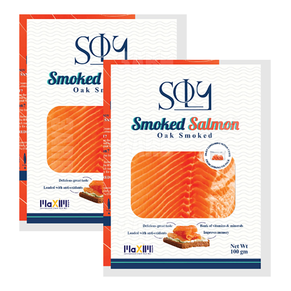 Soly Smoked Norwegian Salmon 100g - Pack of 2