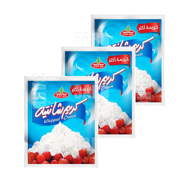 حلو الشام كريم شانتيه ٤۰جم - ۳ عبوة