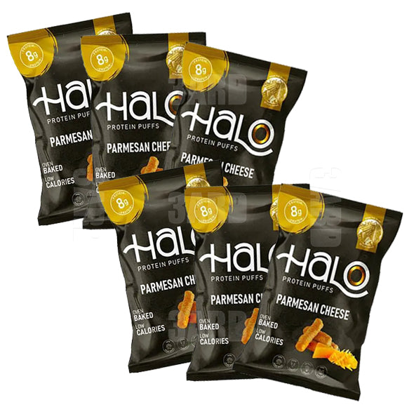 Halo Protein Puffs Parmesan Cheese 40g - Pack of 6