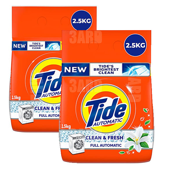 Tide Automatic Laundry Detergent Powder Gel Jasmine Scent 2.5k - Pack of 2