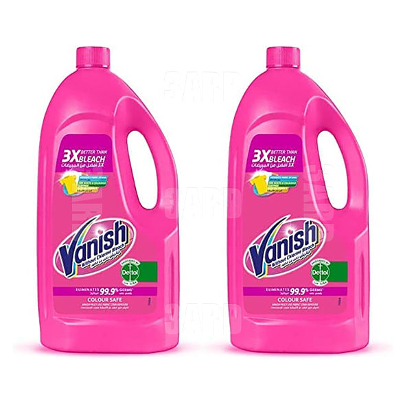Vanish Laundry Stain Remover Liquid for White Colored Clothes 900ml - Pack of 2