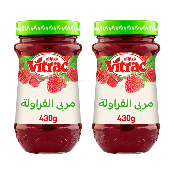 Vitrac Strawberry Jam 430g - Pack of 2
