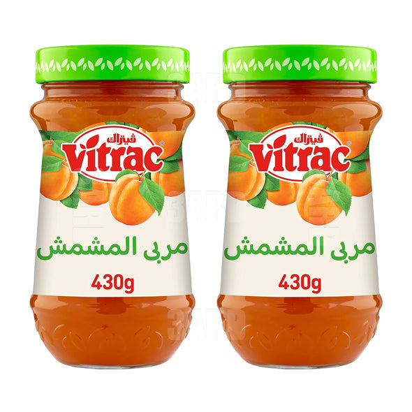 Vitrac Apricot Jam 430g - Pack of 2