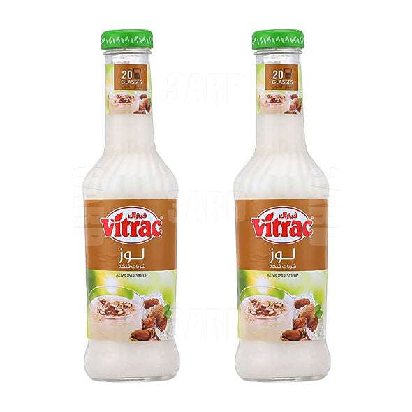 Vitrac Almond Syrup 650ml - Pack of 2