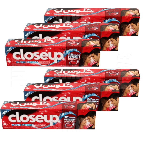 Closeup Red Toothpaste 25ml - Pack of 6