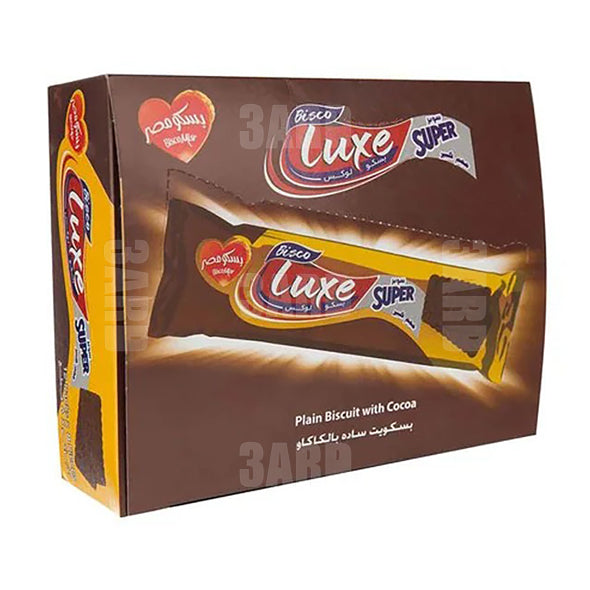 Luxe Cocoa Biscuit 8pcs - Pack of 12